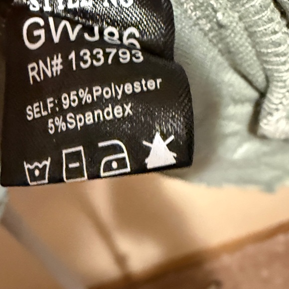 POL Seafoam Green Quilted Jacket with Star patchwork & pearl embellishment boho - Picture 13 of 13